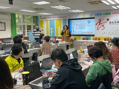 智慧學習跨域幸福課程領導人工作坊-112-01-10-2-中心學校曾秀珠校長致詞